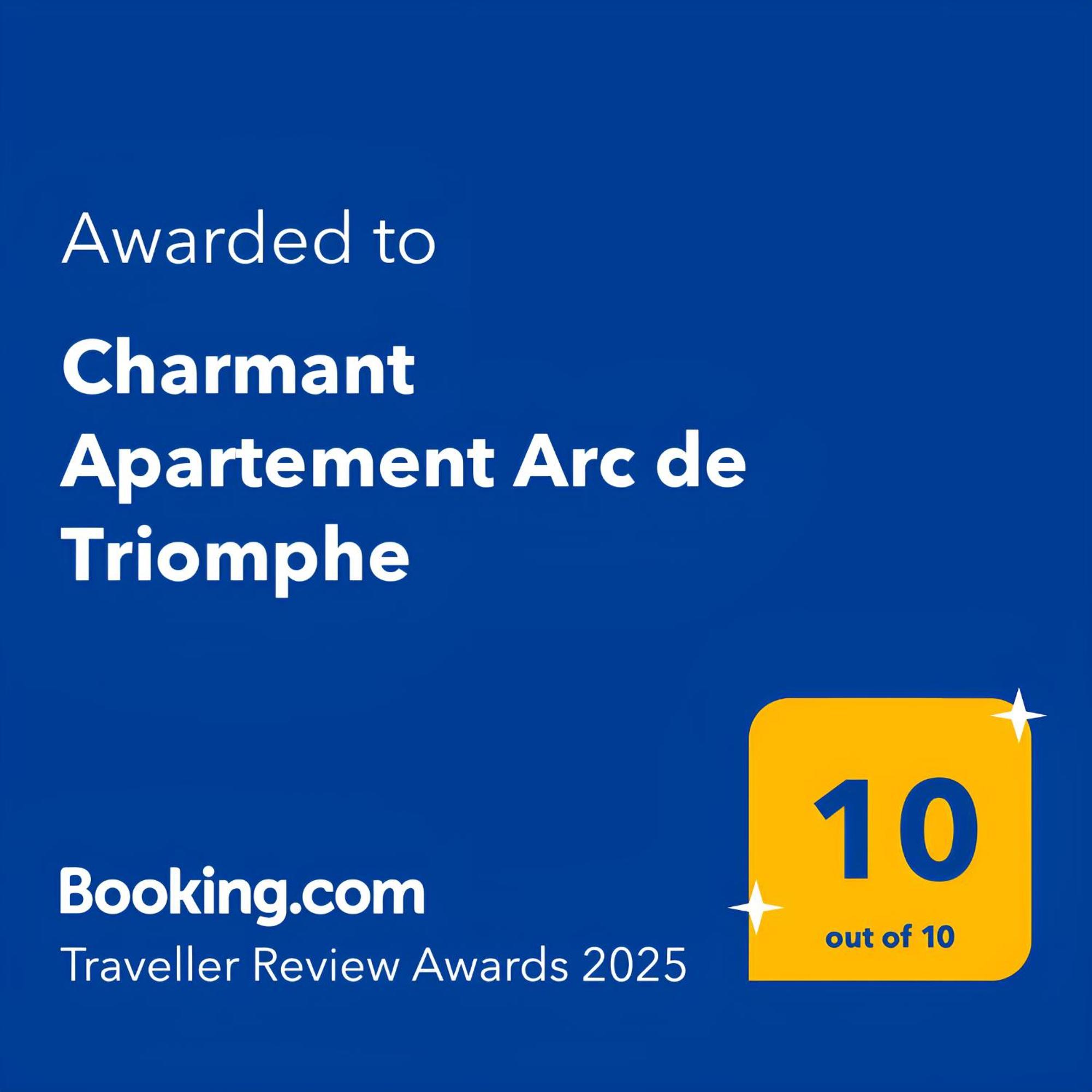 Charmant Appartement Arc De Triomphe Free Netflix Париж Экстерьер фото