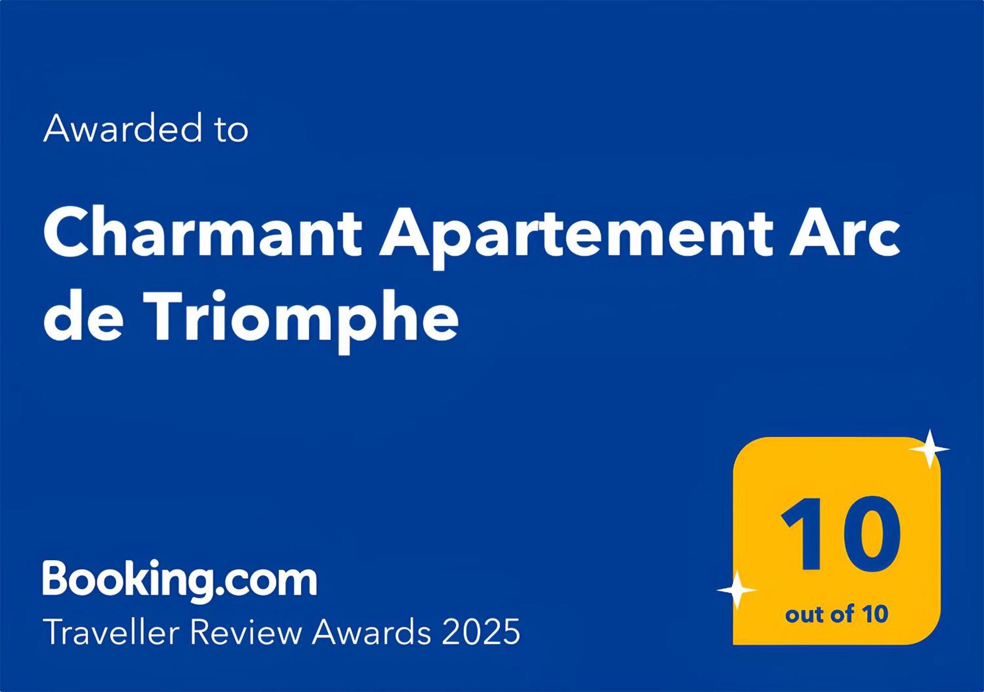 Charmant Appartement Arc De Triomphe Free Netflix Париж Экстерьер фото